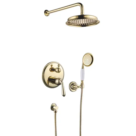 Душевая система скрытого монтажа комплект с душем Rose R0235E, изображение 2