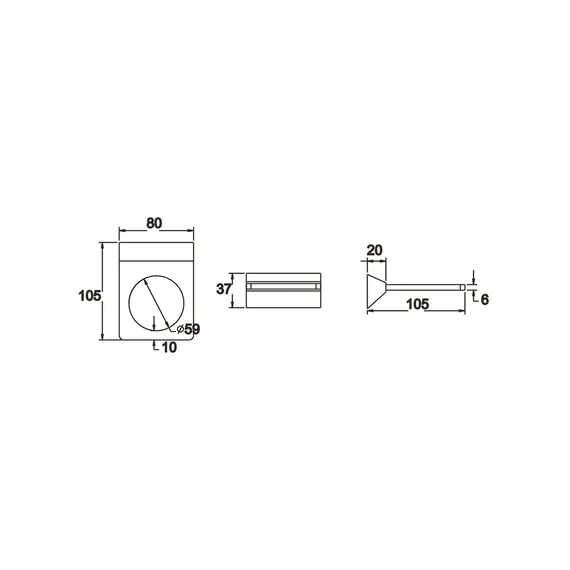 Мыльница-блюдце Rose RG1603, изображение 2