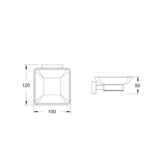 Мыльница-блюдце Shevanik SG5603H, изображение 2