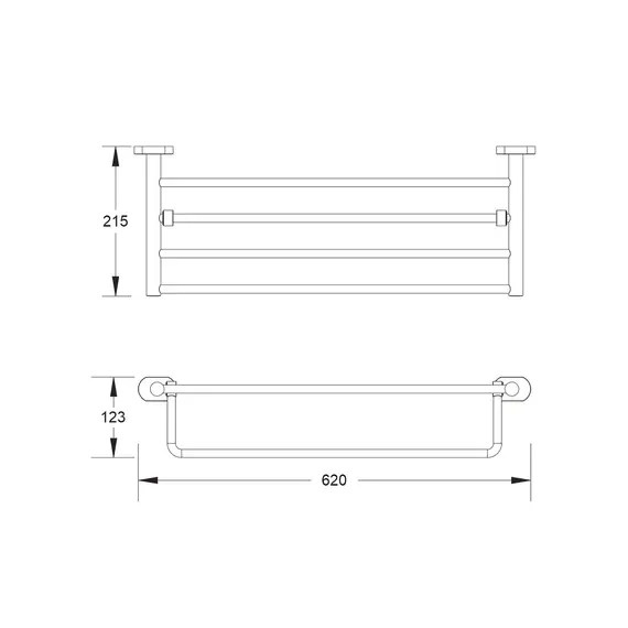 Полка для полотенец Shevanik SG5108H, изображение 2