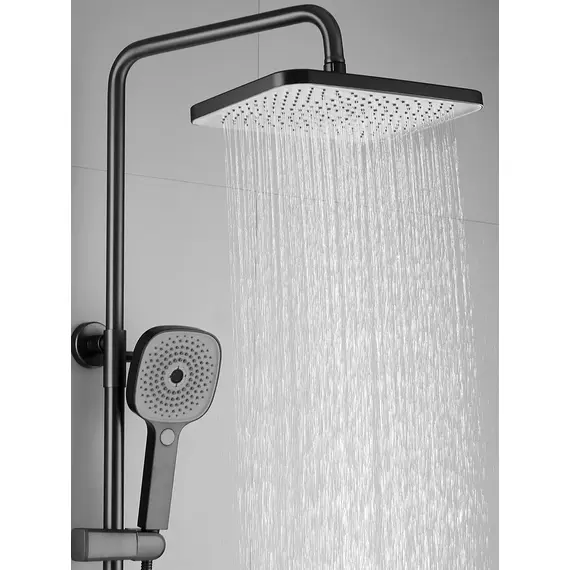 Душевая система с тропическим душем и смесителем Shevanik S8236T, изображение 3