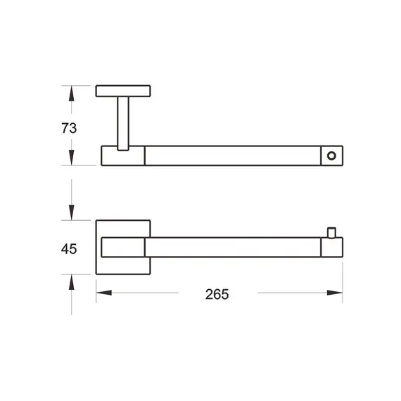 Держатель для бумажного полотенца Rose RG3006H, изображение 3