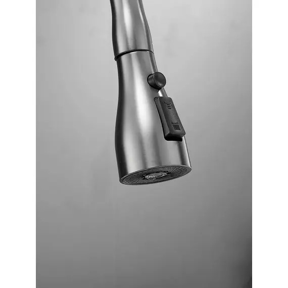 Однорычажный смеситель для кухни с выдвижной лейкой Shevanik S163T, изображение 4