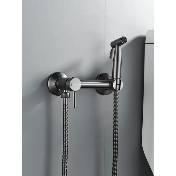 Гигиенический душ со смесителем для туалета (биде) Shevanik S107T, изображение 4