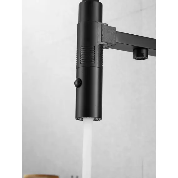 Смеситель для кухни с гибким изливом и фильтром Rose R958H, изображение 5