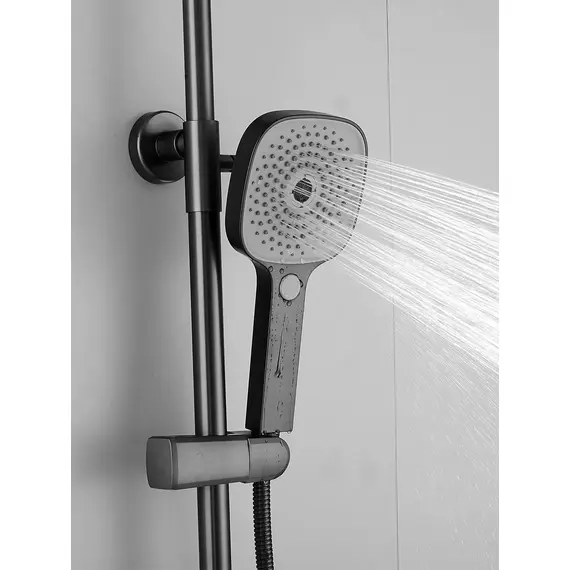 Душевая система с тропическим душем и смесителем Shevanik S8236T, изображение 6
