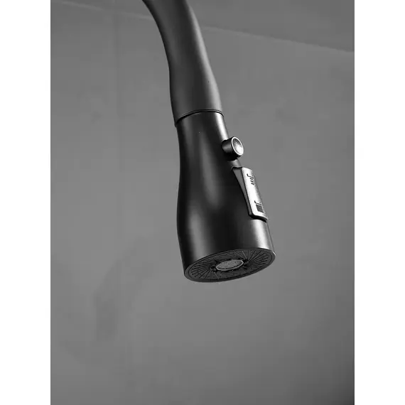 Однорычажный смеситель для кухни с выдвижной лейкой Shevanik S163H, изображение 6