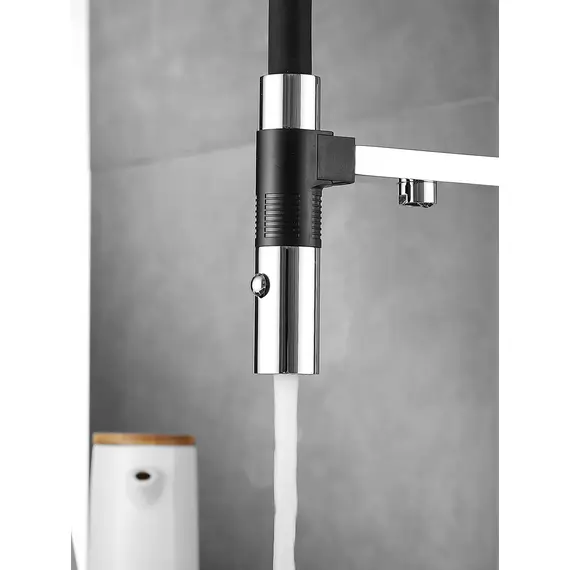 Смеситель для кухни с гибким изливом и фильтром Rose R958, изображение 6