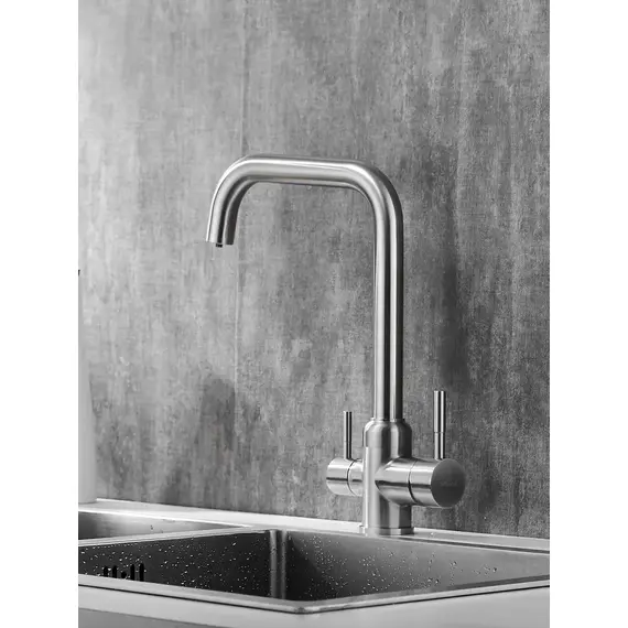 Высокий смеситель для кухни с фильтром для воды Shevanik S268B, изображение 7