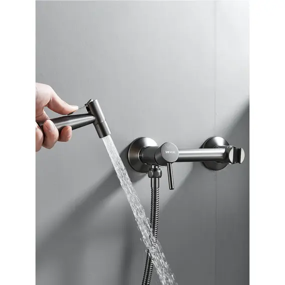 Гигиенический душ со смесителем для туалета (биде) Shevanik S107T, изображение 7