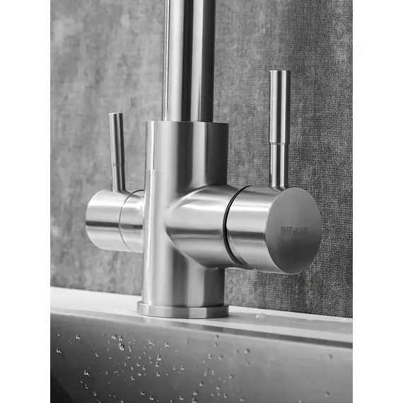 Высокий смеситель для кухни с фильтром для воды Shevanik S168B, изображение 9