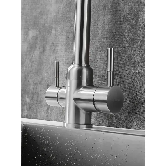 Высокий смеситель для кухни с фильтром для воды Shevanik S268B, изображение 9