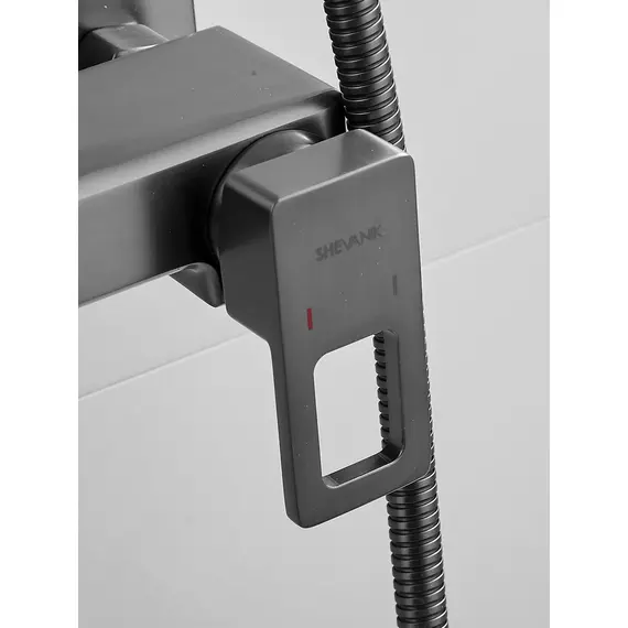 Душевая система с тропическим душем и смесителем Shevanik S8236T, изображение 9