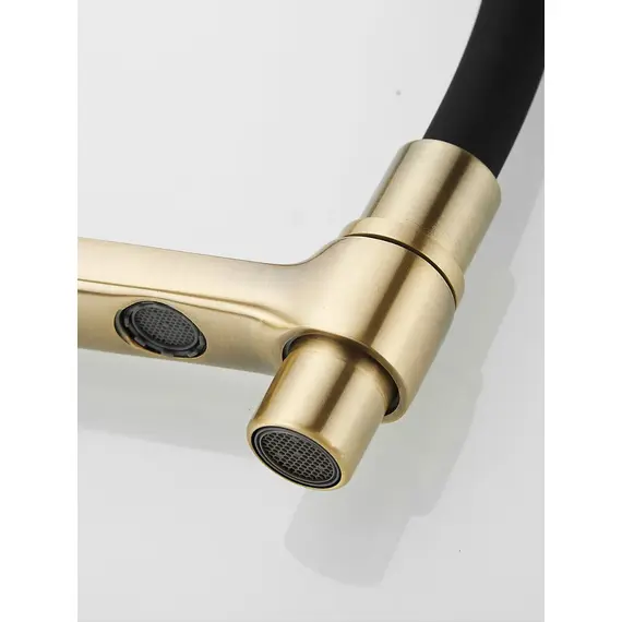 Смеситель для кухни с гибким изливом и фильтром Rose R658Q, изображение 9