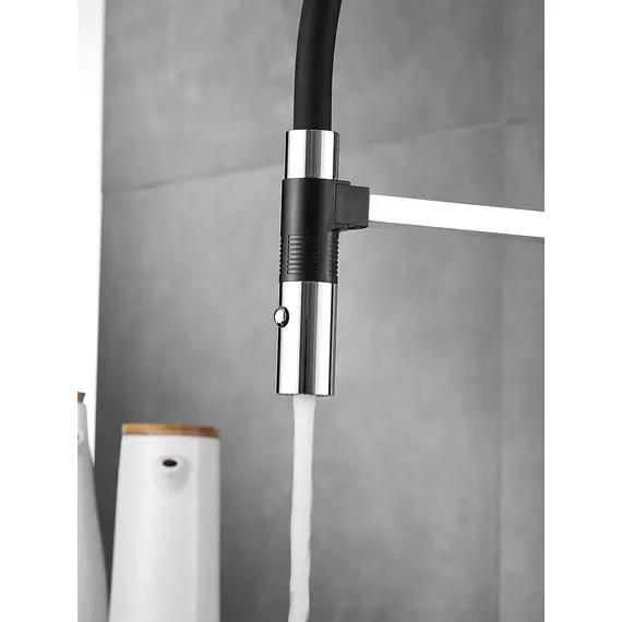 Смеситель для кухни с гибким изливом и душем Rose R133, изображение 9