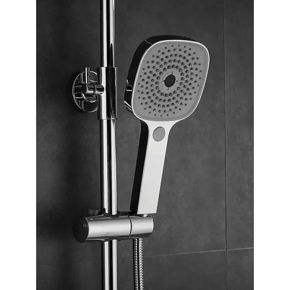 Душевая система с тропическим душем и смесителем Shevanik S9736, изображение 10