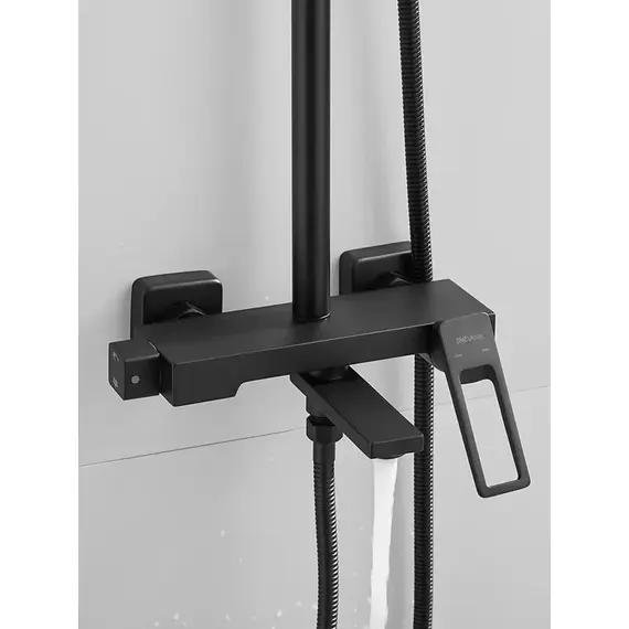 Душевая система с тропическим душем и смесителем Shevanik S6836H, изображение 11