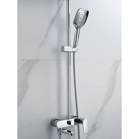 Душевая система с тропическим душем и смесителем Shevanik S8636, изображение 11