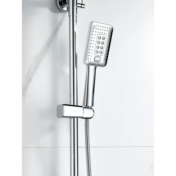 Душевая система с тропическим душем и смесителем Shevanik S9036, изображение 12