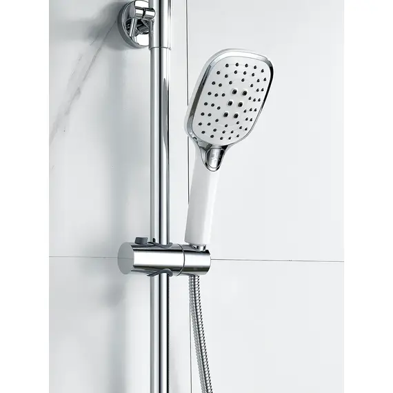 Душевая система с тропическим душем и смесителем Shevanik S6036F, изображение 12