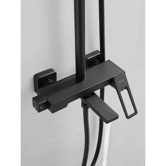 Душевая система с тропическим душем и смесителем Shevanik S6836H, изображение 12