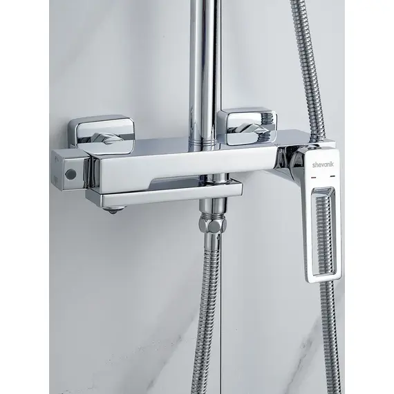 Душевая система с тропическим душем и смесителем Shevanik S6836, изображение 12