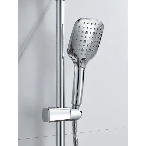 Душевая система с тропическим душем и смесителем Shevanik S8636, изображение 12