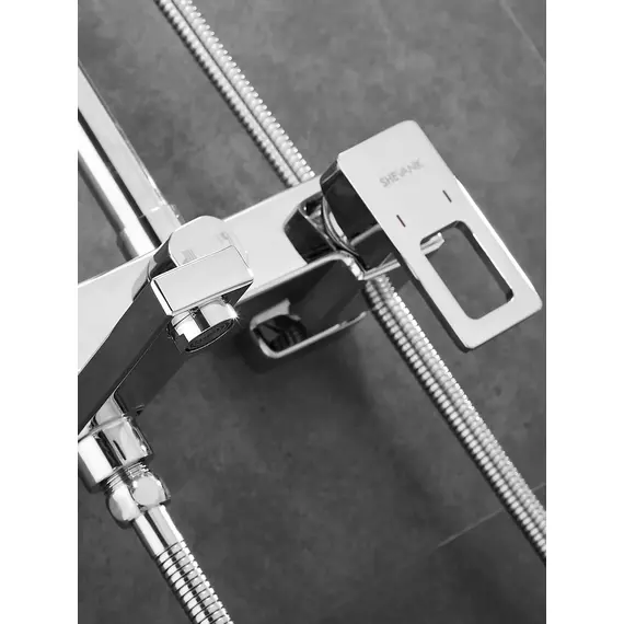 Душевая система с тропическим душем и смесителем Shevanik S8236, изображение 12