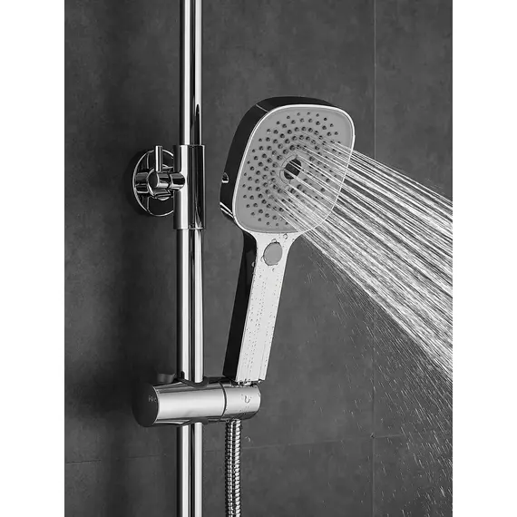 Душевая система с тропическим душем и смесителем Shevanik S9736, изображение 13