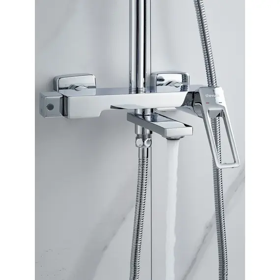 Душевая система с тропическим душем и смесителем Shevanik S6836, изображение 13