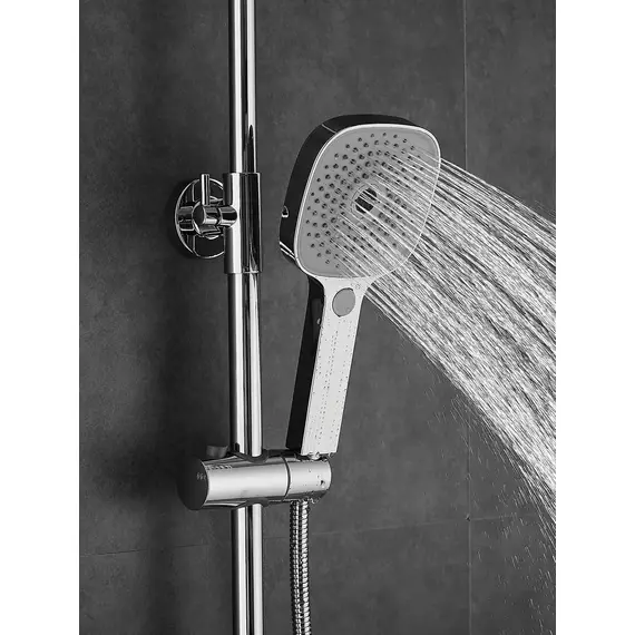 Душевая система с тропическим душем и смесителем Shevanik S9736, изображение 14