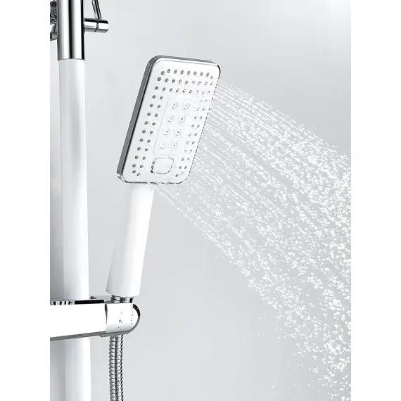 Душевая система с тропическим душем и смесителем Shevanik S9036F, изображение 14