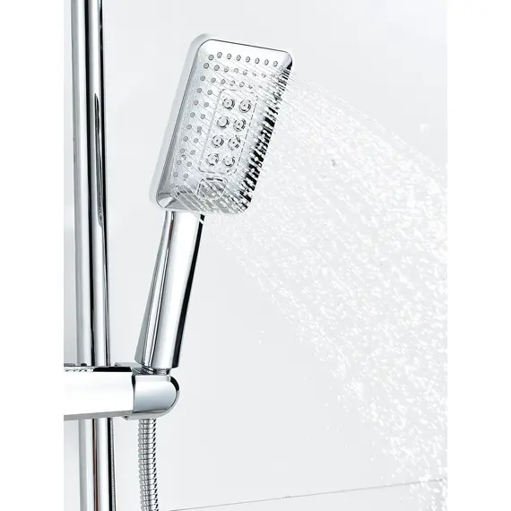 Душевая система с тропическим душем и смесителем Shevanik S9036, изображение 15