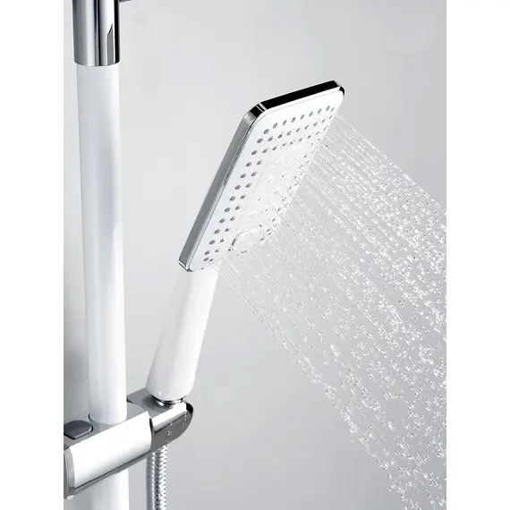 Душевая система с тропическим душем и смесителем Shevanik S9036F, изображение 15