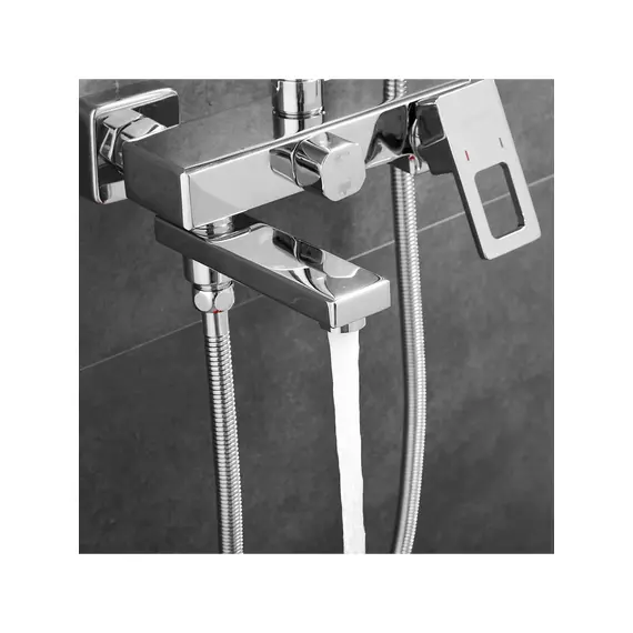 Душевая система с тропическим душем и смесителем Shevanik S8236, изображение 15