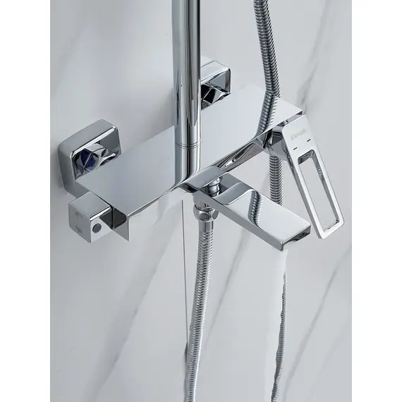 Душевая система с тропическим душем и смесителем Shevanik S6836, изображение 15