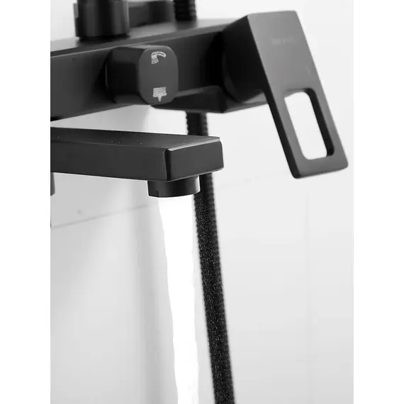 Душевая система с тропическим душем и смесителем Shevanik S8236H, изображение 16