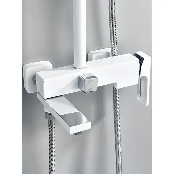 Душевая система с тропическим душем и смесителем Shevanik S9036F, изображение 16