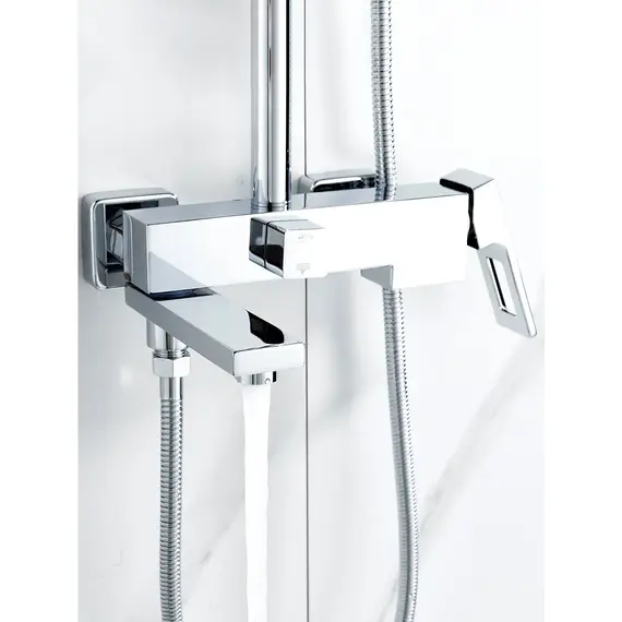 Душевая система с тропическим душем и смесителем Shevanik S9036, изображение 17