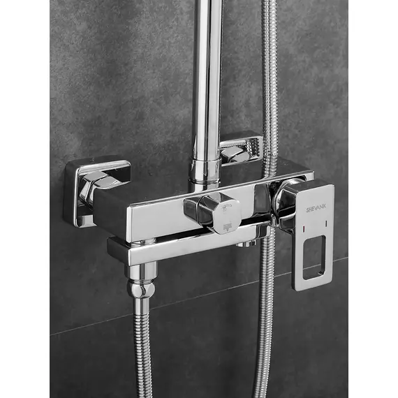 Душевая система с тропическим душем и смесителем Shevanik S8236, изображение 17