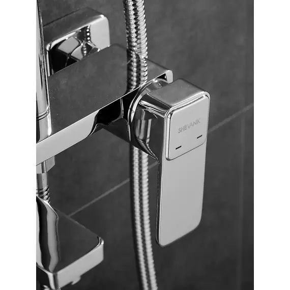 Душевая система с тропическим душем и смесителем Shevanik S9736, изображение 17