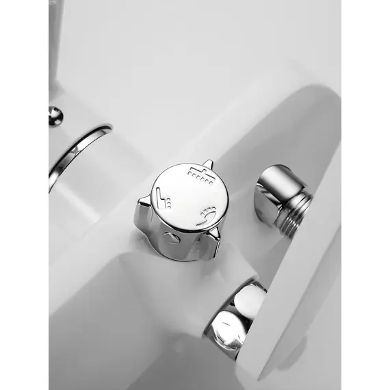 Душевая система с тропическим душем и смесителем Shevanik S8136F, изображение 18