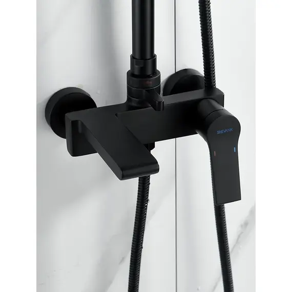 Душевая система с тропическим душем и смесителем Shevanik S8336H, изображение 18