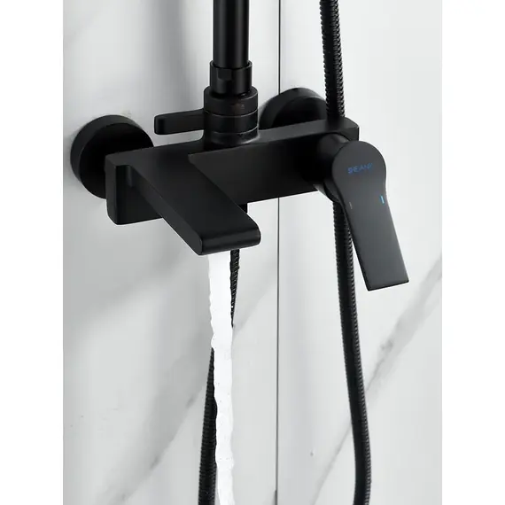 Душевая система с тропическим душем и смесителем Shevanik S8336H, изображение 19