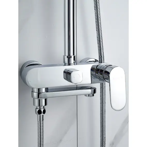 Душевая система с тропическим душем и смесителем Shevanik S8636, изображение 20