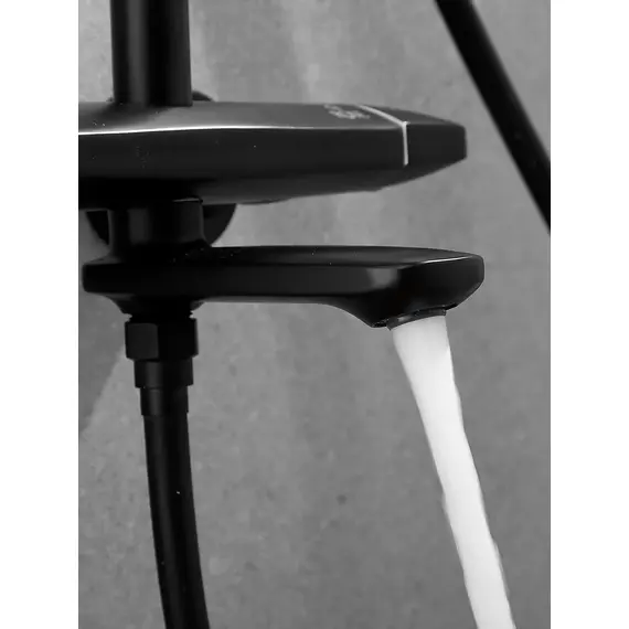 Душевая система с тропическим душем и термостатом Rose R3996H, изображение 21