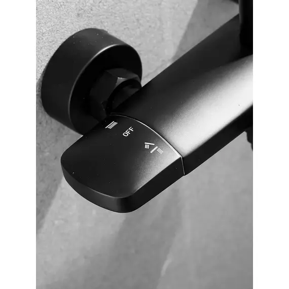 Душевая система с тропическим душем и термостатом Rose R3996H, изображение 22