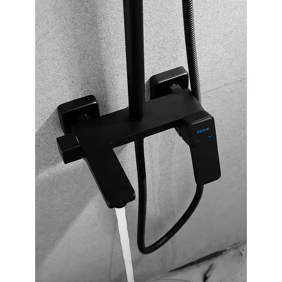 Душевая система с тропическим душем и смесителем Shevanik S9736H, изображение 26