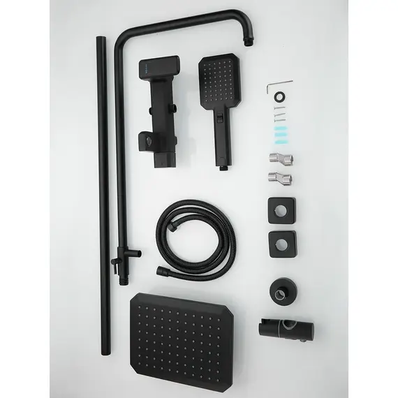 Душевая система с тропическим душем и смесителем Shevanik S8836H, изображение 27