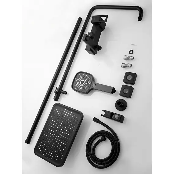 Душевая система с тропическим душем и смесителем Shevanik S8236H, изображение 28